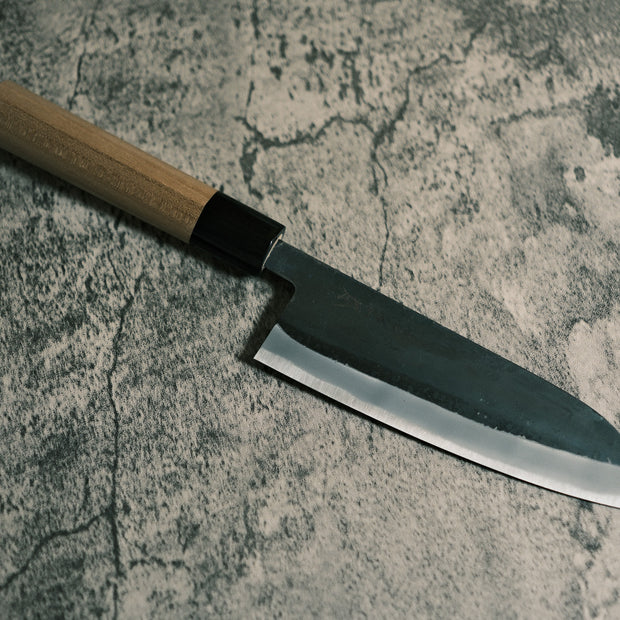 Masamoto KA Series Hon Kasumi Blue Steel Santoku 170mm