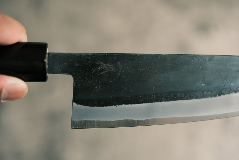 Masamoto KA Series Hon Kasumi Blue Steel Santoku 170mm