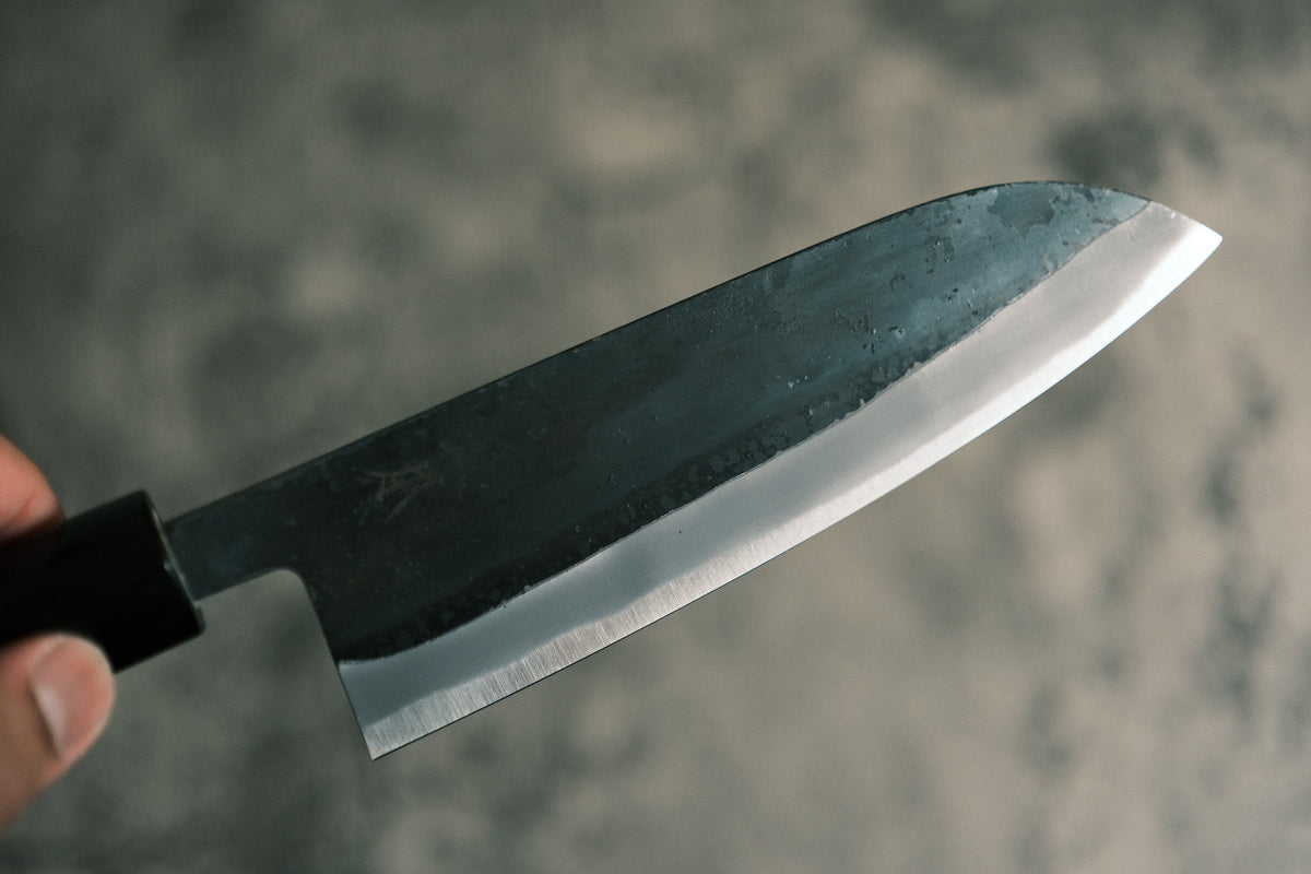 Masamoto KA Series Hon Kasumi Blue Steel Santoku 170mm