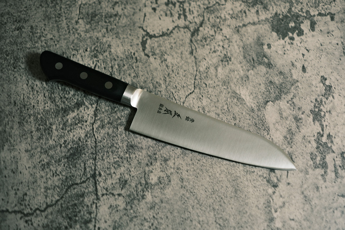 Masamoto Hyper Molybdenum Steel Santoku 180mm