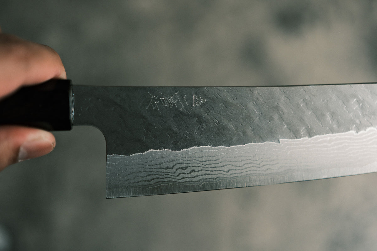 Nigara Hamono VG10 Damascus Kiritsuke Gyuto 210mm
