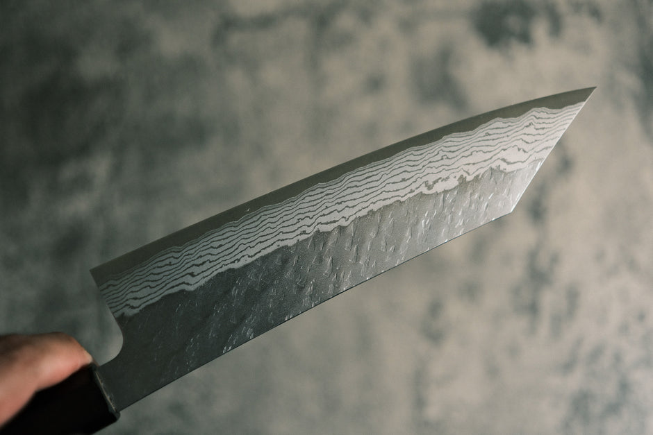 Nigara Hamono VG10 Damascus Kiritsuke Gyuto 210mm