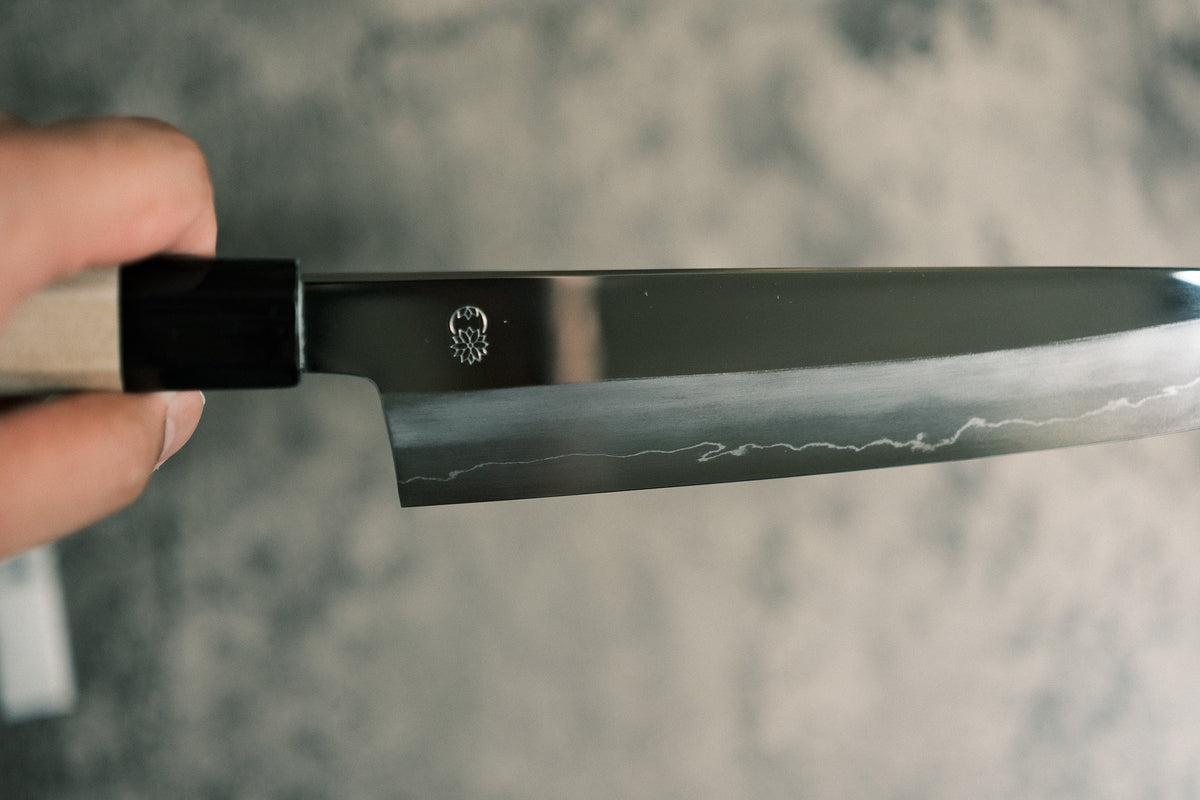 Sakai Kikumori Choyo Ginsan Kiritsuke Gyuto 210mm