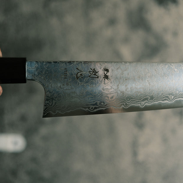 Hatsukokoro "Ginga" ATS-34 Mirror Damascus 170mm Bunka
